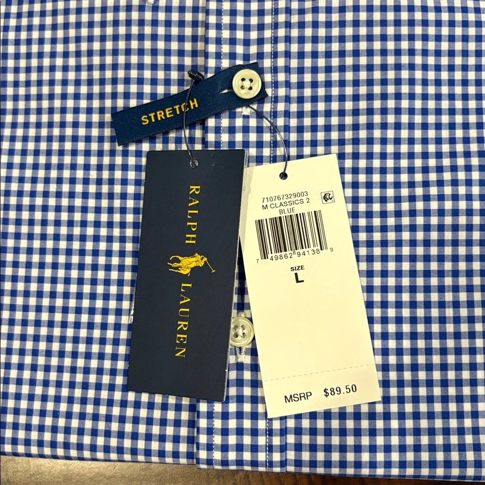 Ralph Lauren Slim fit 100% cotton stretch long sleeves - Picture 2 of 10